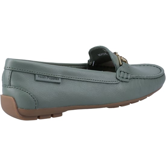 Hush Puppies Eleanor Leder Damen Sage Slipper - Image 2