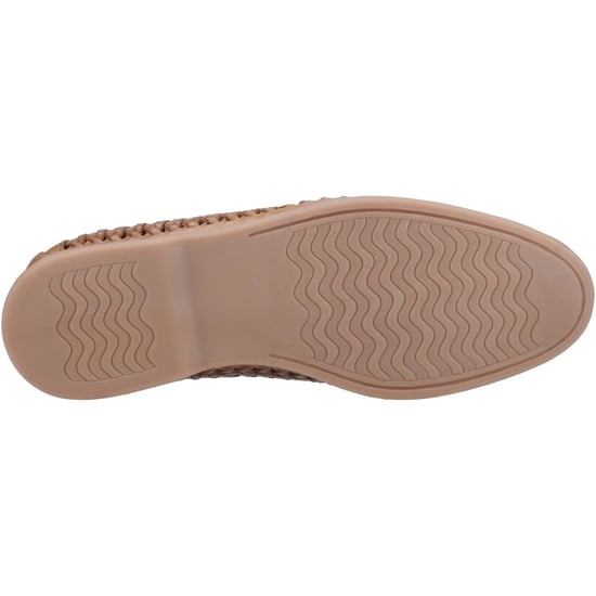Hush Puppies Bowie Leder Herren Beige Slipper - Image 3