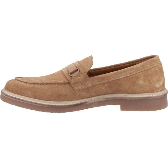 Hush Puppies Gryffin Leder Herren Tan Slipper - Image 4