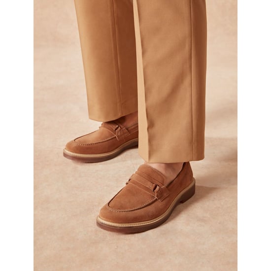 Hush Puppies Gryffin Leder Herren Tan Slipper - Image 6