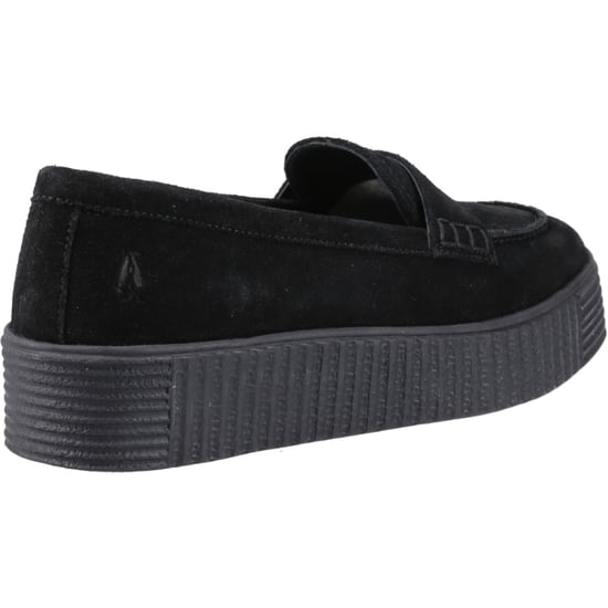 Hush Puppies Tamara Wildleder Damen Schwarz Slipper - Image 2