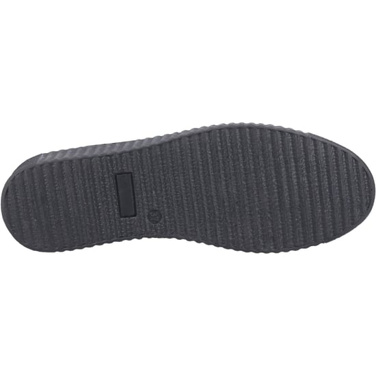 Hush Puppies Tamara Wildleder Damen Schwarz Slipper - Image 3