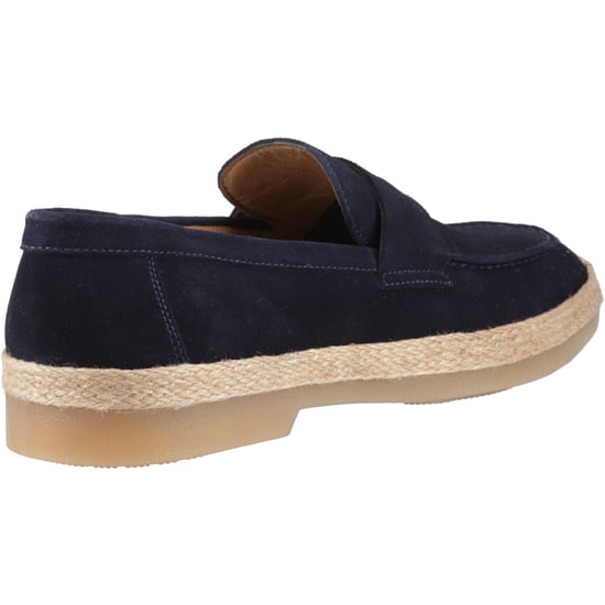 Hush Puppies Laurence Wildleder Herren Slipper Navy - Image 2
