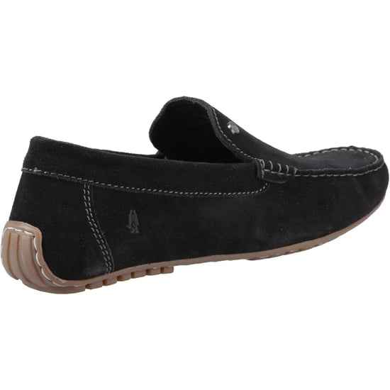 Hush Puppies Ralph Wildlederleder Herren Schwarz Slipper - Image 2