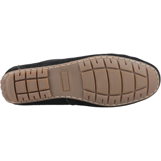 Hush Puppies Ralph Wildlederleder Herren Schwarz Slipper - Image 3