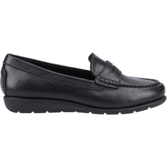 Hush Puppies Shelby Leder Damen Schwarz Slipper - Image 5