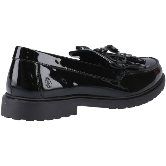 Hush Puppies Verity Kiltie Leder Damen schwarze Slipper - Image 2