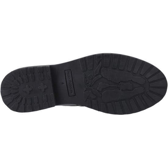 Hush Puppies Verity Kiltie Leder Damen schwarze Slipper - Image 3