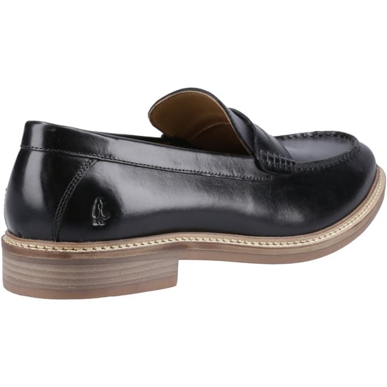 Hush Puppies Benedict Leder Herren Schwarz Slipper - Image 2