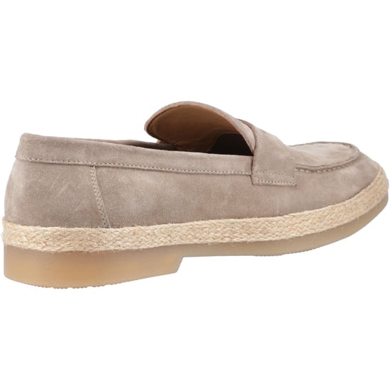 Hush Puppies Laurence Wildleder Herren Mokassins in Taupe - Image 2