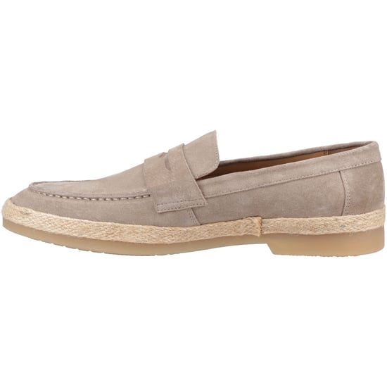 Hush Puppies Laurence Wildleder Herren Mokassins in Taupe - Image 4