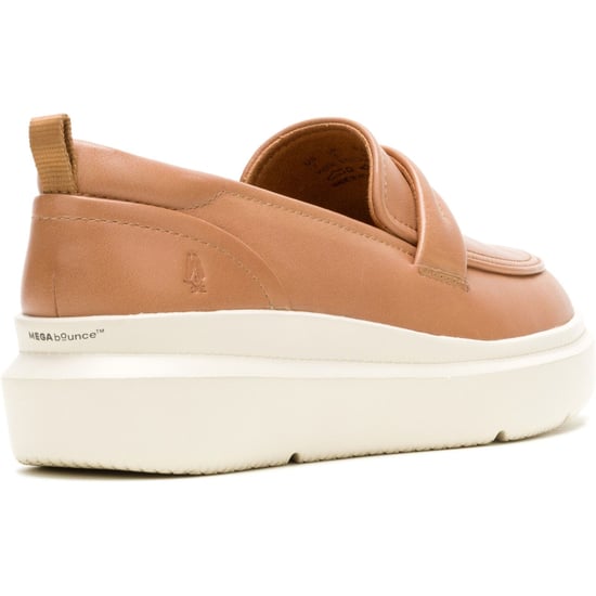 Hush Puppies Joy Penny Leder Damen Ballerinas in Tan - Image 2