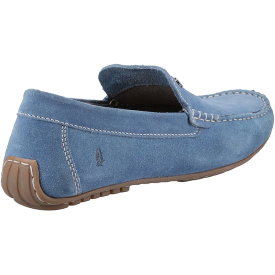 Hush Puppies Ralph Wildleder Leder Herren Blaue Slipper - Image 2