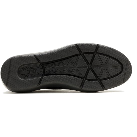 Hush Puppies Joy Leder Damen Schwarz/Schwarz Brogues Schuhe - Image 3