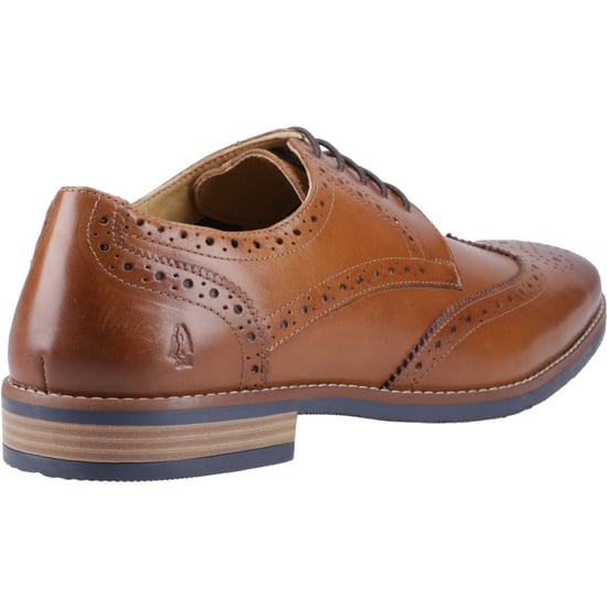 Hush Puppies Mack Leder Herren Tan Brogues Schuhe - Image 2