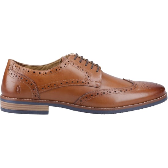 Hush Puppies Mack Leder Herren Tan Brogues Schuhe - Image 5