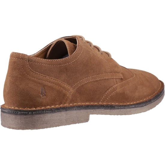 Hush Puppies Samson Leder Herren Tan Brogues Schuhe - Image 2