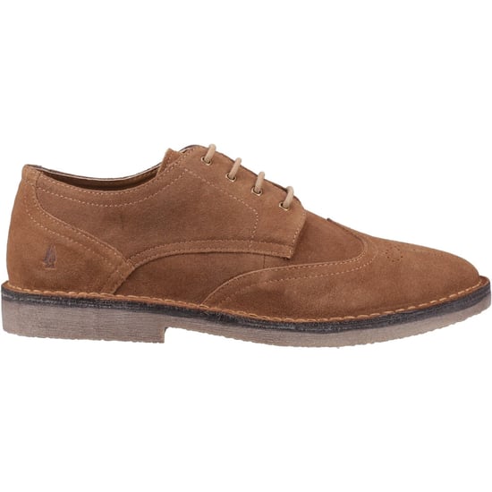 Hush Puppies Samson Leder Herren Tan Brogues Schuhe - Image 5