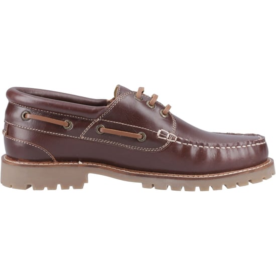 Hush Puppies Weston Leder Herren Braun Bootschuhe - Image 4
