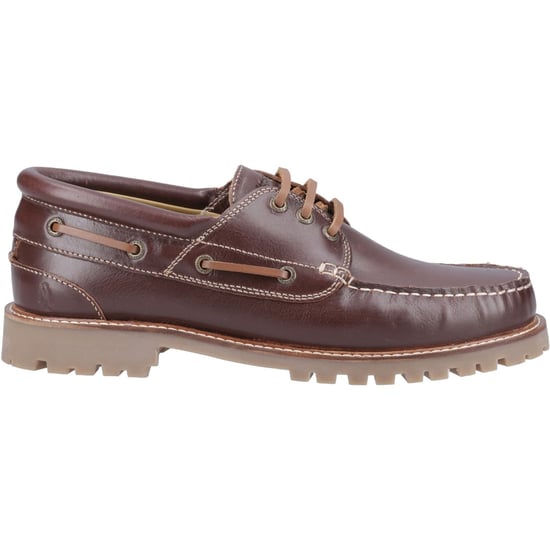 Hush Puppies Weston Leder Herren Braun Bootschuhe - Image 5
