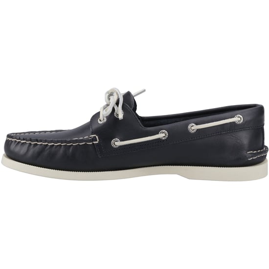 Sperry Authentische 2-Augen-Leder-Herren-Bootsschuhe in Marineblau - Image 4