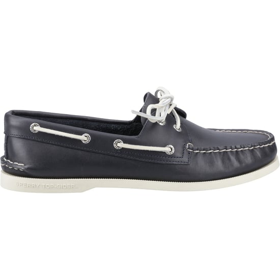 Sperry Authentische 2-Augen-Leder-Herren-Bootsschuhe in Marineblau - Image 5