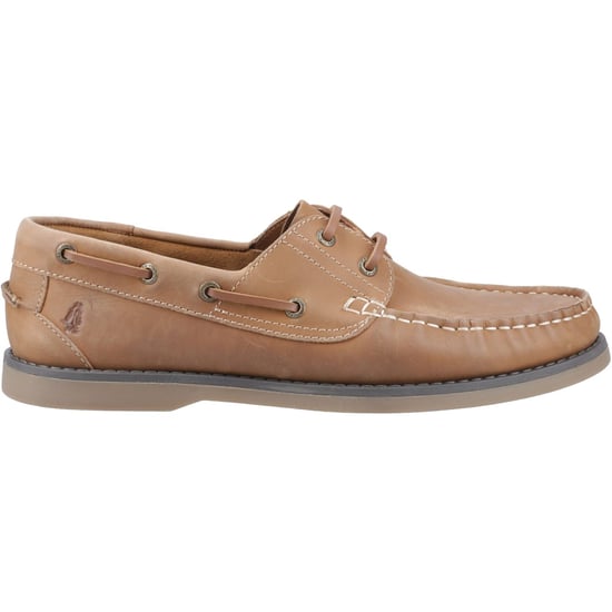 Hush Puppies Wilson Leder Herren Tan Bootsschuhe - Image 5