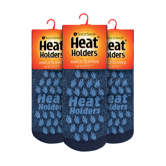 3 Paar Herren 2,3 TOG rutschfeste, niedrig geschnittene Knöchel-Thermo-Schlaufsocken - Image 2