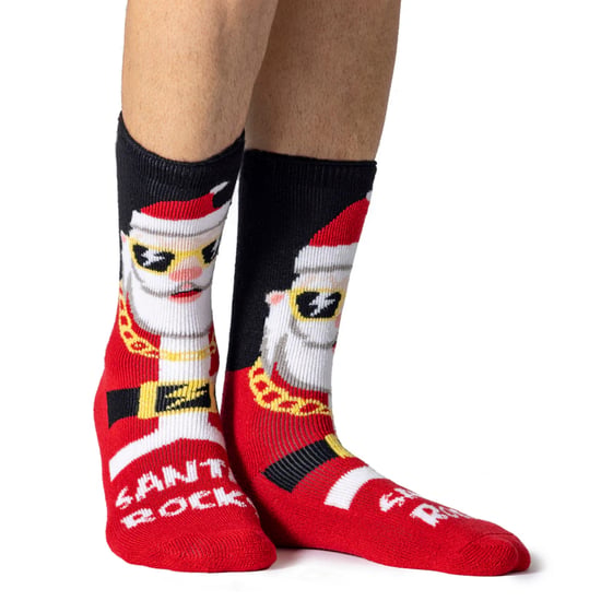Herren Flauschige Weihnachtssocken von Heat Holders Lite - Image 4