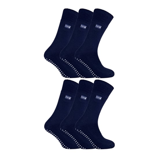 6 Paar Herren Thermo-Innenschlappen mit Rutschstoppern - Image 1