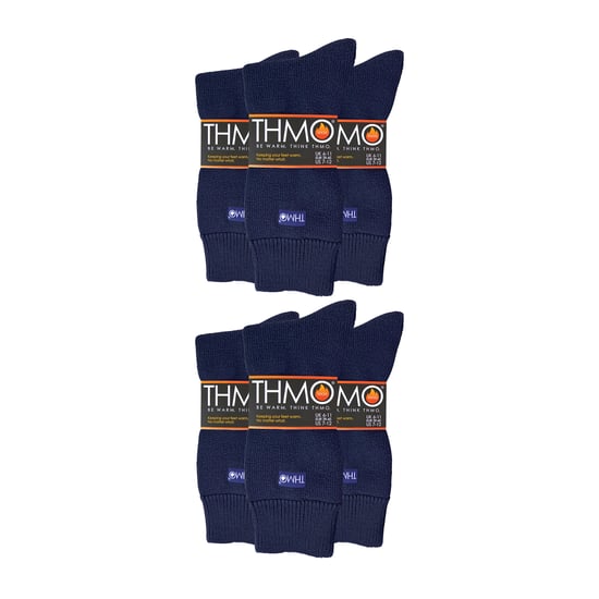 6 Paar Herren Thermo-Innenschlappen mit Rutschstoppern - Image 2