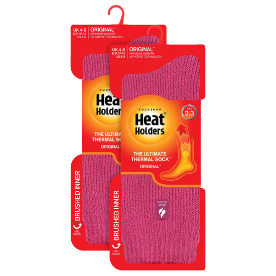 Heat Holders 2er-Pack Original Thermosocken Damen, feuchtigkeitsableitend - Rosa - Image 2