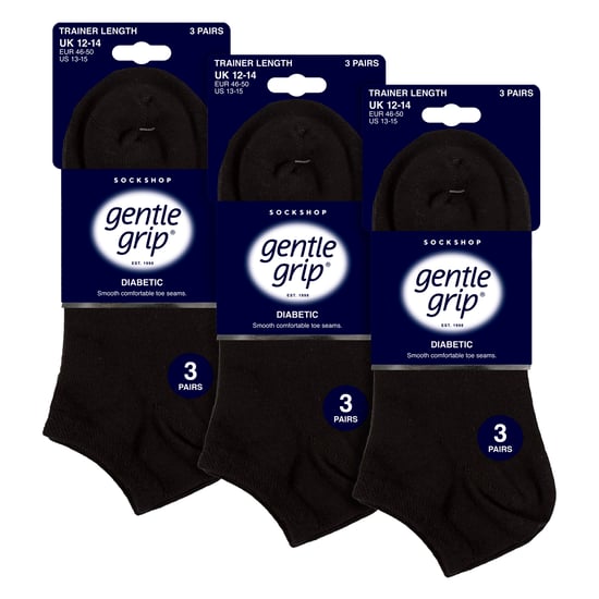 9er Pack Herren Diabetiker Trainingssocken, Weite Knöchelsocken für geschwollene Füße - Image 2