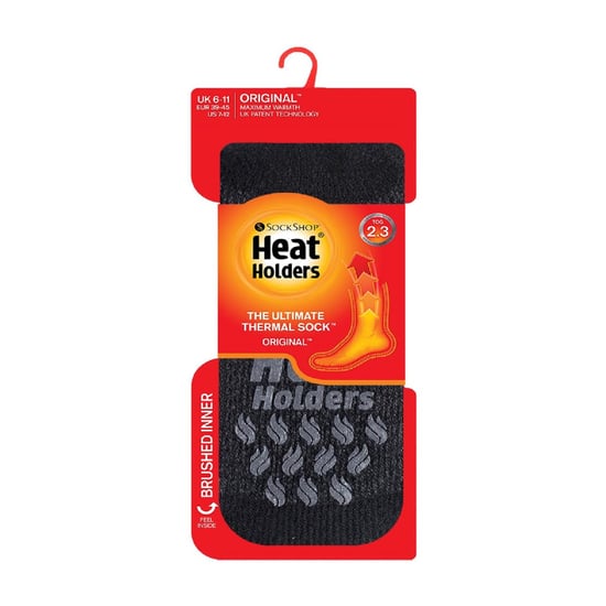 Herren Twist-Muster Fleecegefütterte Thermo-Socken - Image 2