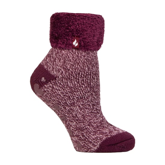 Damen Gerippte Bündchen Thermo Schlafsocken für die Entspannung - Image 1