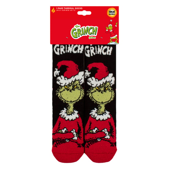 Herren Thermo Socken mit Grinch-Muster für Weihnachten - Image 2