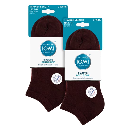 6er-Pack Herren Diabetiker Trainingssocken | Gepolsterte Fußweite Knöchelsocken - Image 2