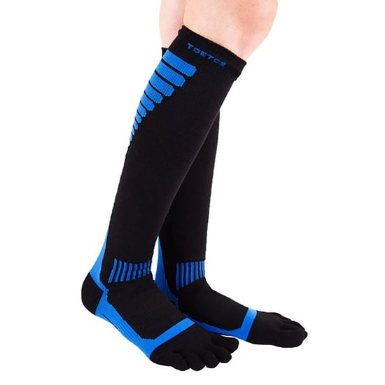 Kompressions-Kniestrümpfe mit Zehenöffnungen - Unisex 1 Pack Sport-Zehensocken - Image 3