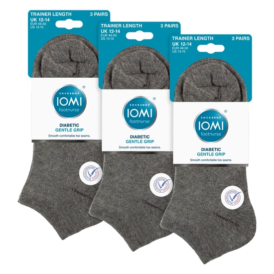 9er Pack Herren Diabetikersocken | Nicht-elastische, extra breite Knöchelsocken - Image 2