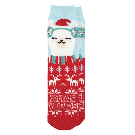 Damen Flauschige Weihnachtsstrümpfe von Heat Holders Lite - Image 3