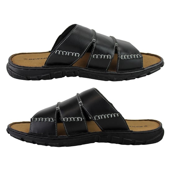 Herren Sommer Strand Leder Slipper - Image 3