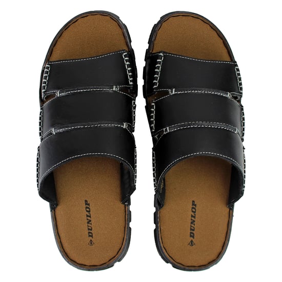 Herren Sommer Strand Leder Slipper - Image 4