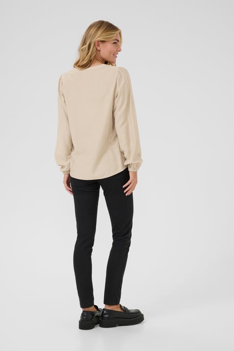 Langarm-Bluse Regular fit cream - Image 2