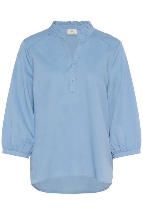 Langarm-Bluse Loose fit blue - Image 4