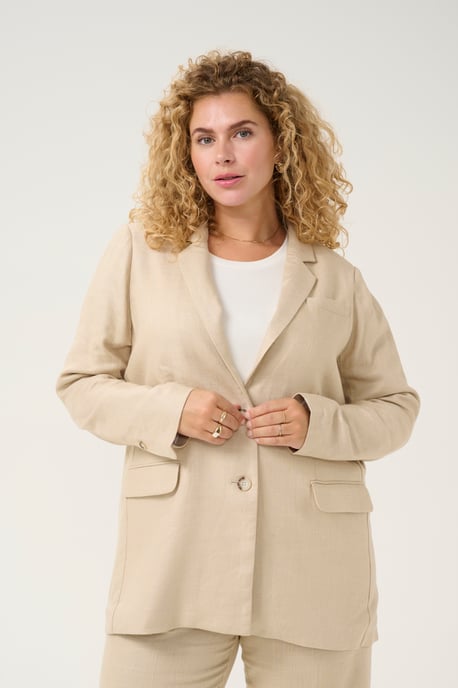Blazer Loose fit cream - Image 3