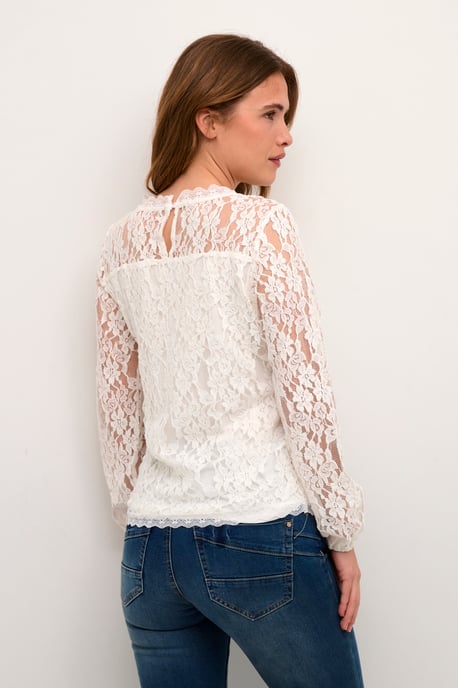 Bluse mit kurzen Ärmeln, normale Passform - Image 3