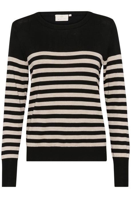 Strickpullover Regular fit black offwhite - Image 4
