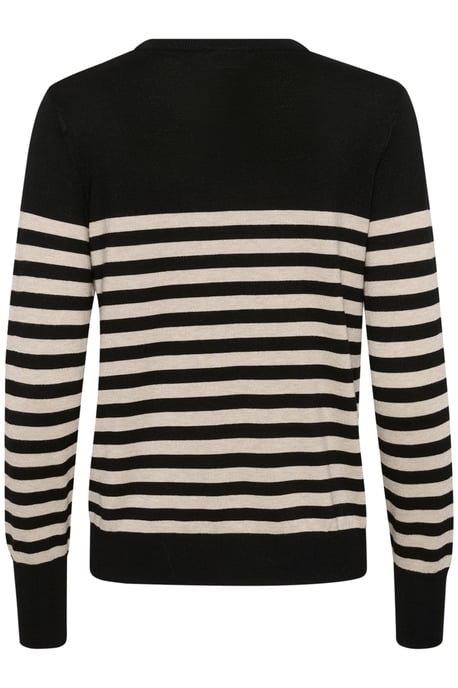 Strickpullover Regular fit black offwhite - Image 5