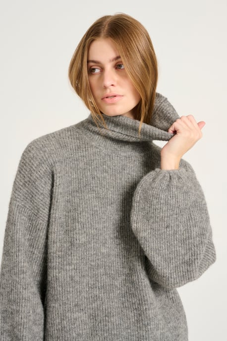 Strickpullover Regular fit grey - Image 4