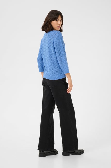 Strickpullover Loose fit blue - Image 2
